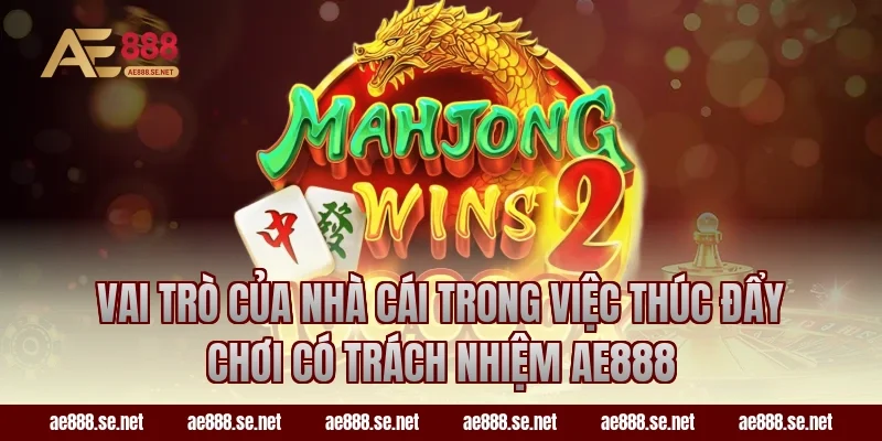 Vai trò của nhà cái trong việc thúc đẩy chơi có trách nhiệm ae888