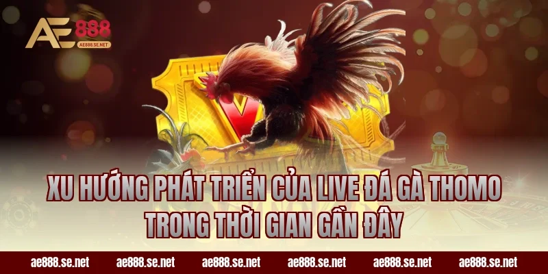 Xu hướng phát triển của live đá gà Thomo trong thời gian gần đây